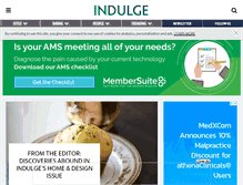 Tablet Screenshot of miamiindulge.com